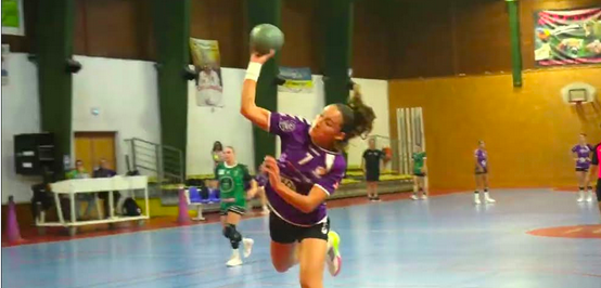 Reportage - Excellence régionale - Poule B - J4 - Carla Martin (Stade Pessacais UC HB)  top buteuse
