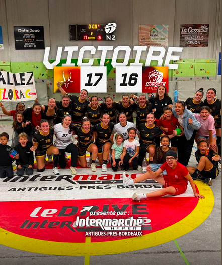 Nationale 2 - Poule 1 - J5 - Floirac Cenon tremble mais gagne