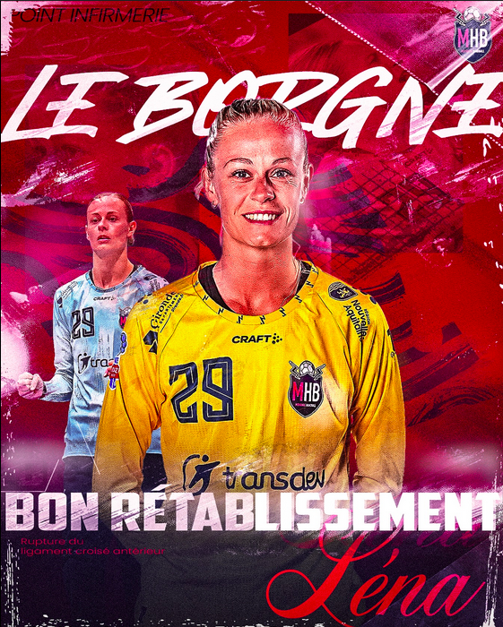 N1 - Léna Le Borgne (Mérignac HB) gravement blessée