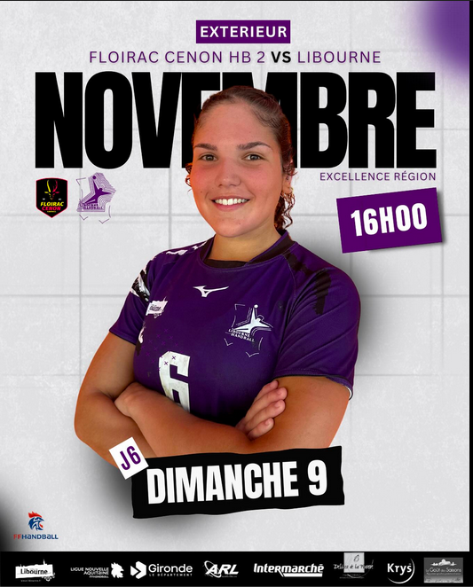 L'affiche - Excellence régionale - Poule B - J6 - Floirac attend Libourne