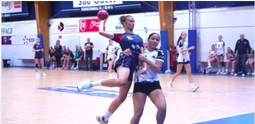 Reportage - U17 France - J5 - Match référence pour Stacy Goyat (Mérignac HB)