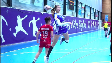 Reportage - Coupe de France nationale - J5 - Les grosses séquences de Romane Lelong (CA Bèglais HB)