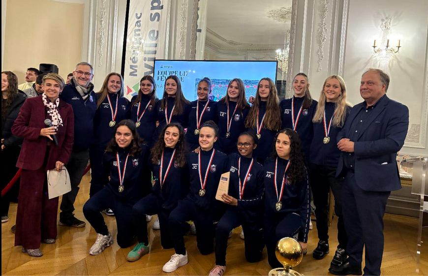 Les U17 de Mérignac récompensées