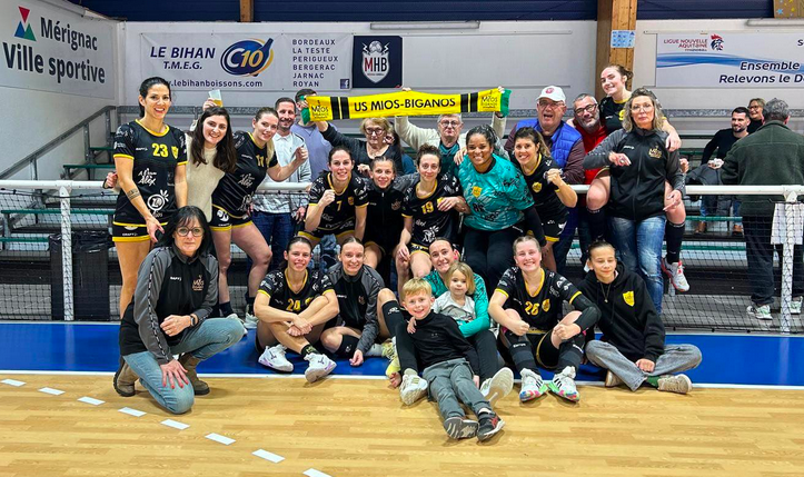 Prénationale - Poule A - J9 - Les Miossaises s'imposent à Mérignac