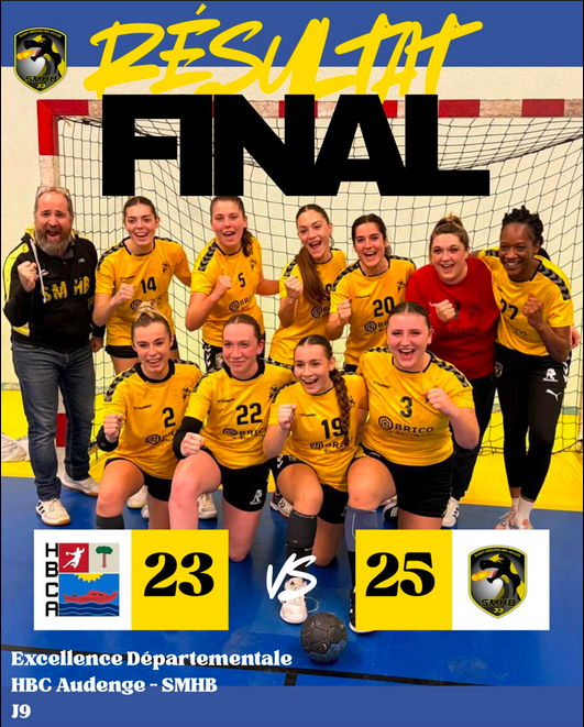 Excellence départementale - J9 - Belle opération de Saint Médard-Sainte Hélène