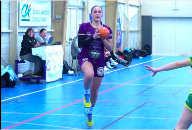 Reportage - Prénationale - Poule B - J10 - Eloïse Greil (Canéjan HBC) monte en puissance