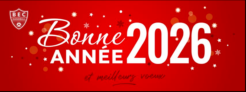 Le Bordeaux EC Handball vous souhaite une bonne année