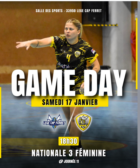 L'affiche - Nationale 3 Territoriale - Poule A -  J11 - Lège a besoin d'air