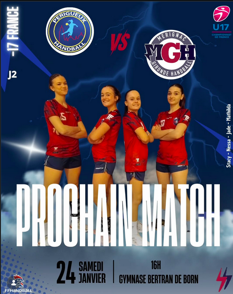 U17 France - Niveau Haut -  J2 - Mérignac n'a pas tremblé