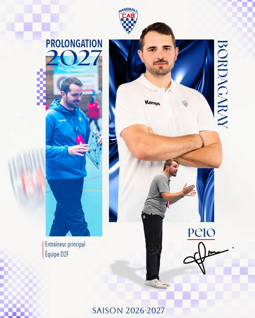 D2 - Bègles garde son entraineur