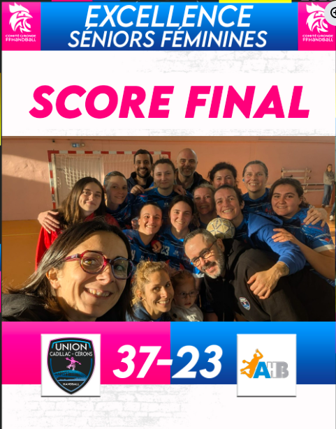 Excellence départementale - J15 - Des choix offensifs qui ont payé pour les Cadillacaises