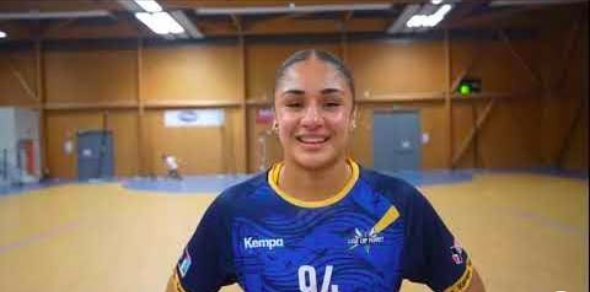 Reportage - Nationale 2 - Poule 1 - J14 - Aaliya Mohamadi (Lège Cap-Ferret HB) : "On a fait plein de progrès"