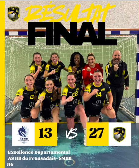 Excellence départementale - J16 - Saint Médard-Sainte Hélène remplit sa mission