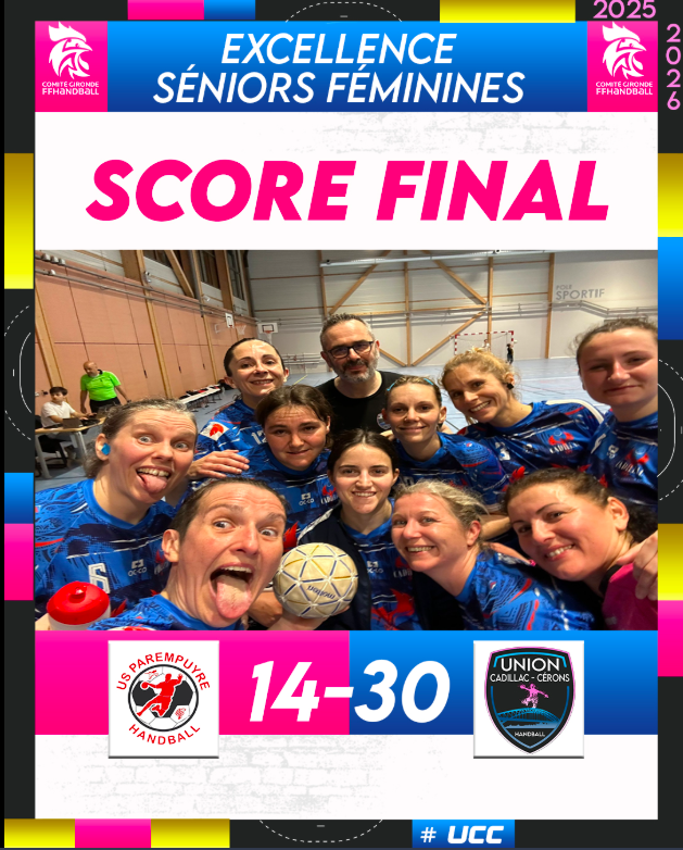 Excellence départementale - J16 - Cadillac-Cérons en toute sérénité