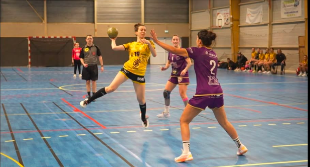 Highlights - Prénationale - Poule A - J17 - Lucie Bergeron (US Mios Biganos HB) est comme l'eau vive