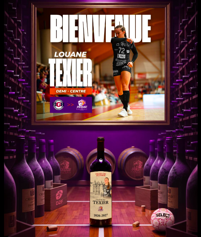Transfert - Louane Texier bientôt pessacaise