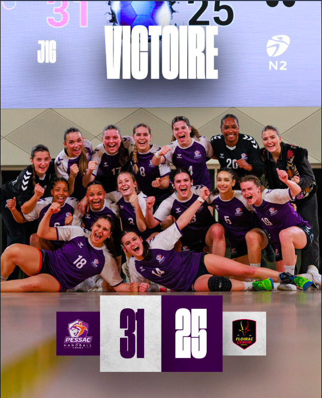 Nationale 2 - Poule 1 - J16 - Pessac tombe le leader