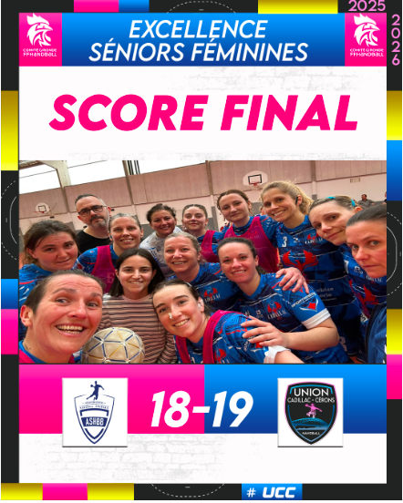 Excellence départementale - J18 - Victoire heureuse pour Cadillac Cerons