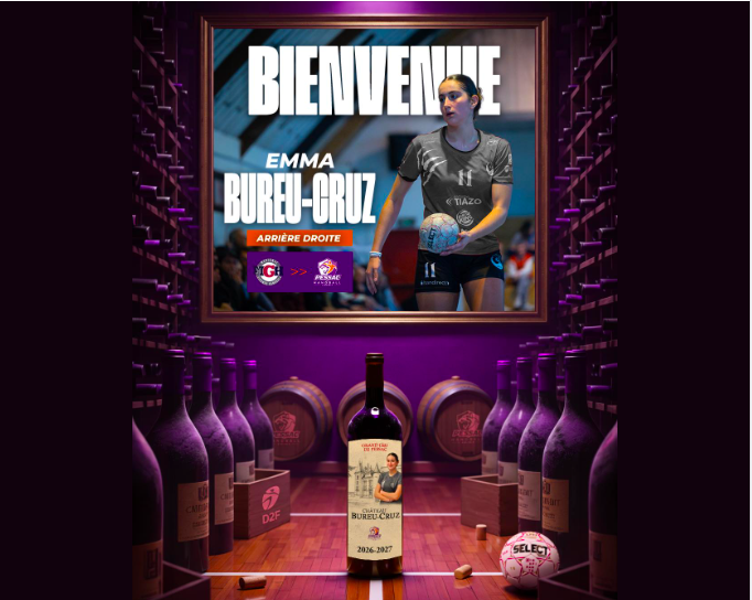 Transfert - Emma Bureu-Cruz (Mérignac GH) à Pessac la saison prochaine