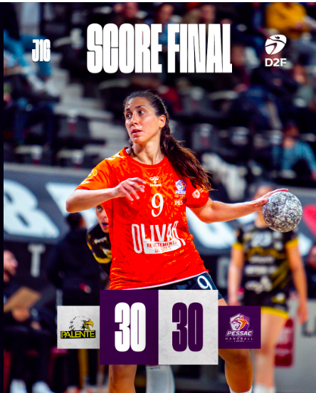 D2 - J16 - Pessac revient de Besançon avec un nul