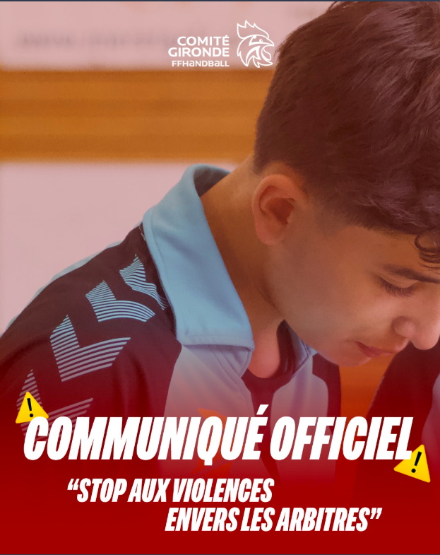 Arbitrage - Stop aux violences