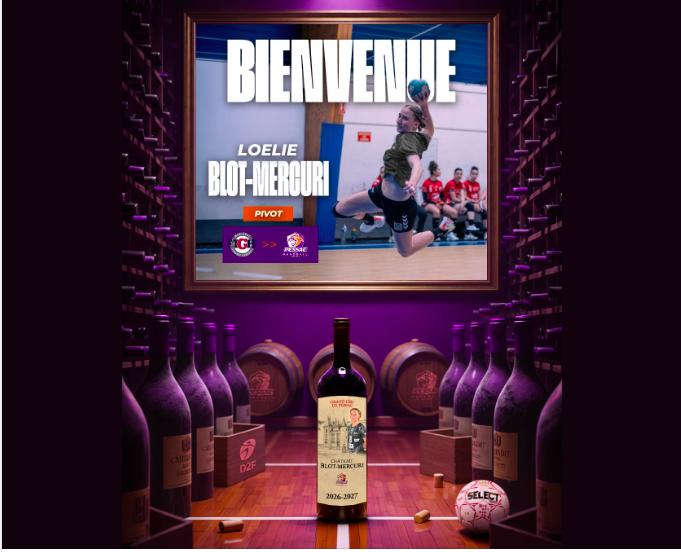 Transfert - D2 - Loélie Blot-Mercuri (Mérignac GH) passe au SPUC