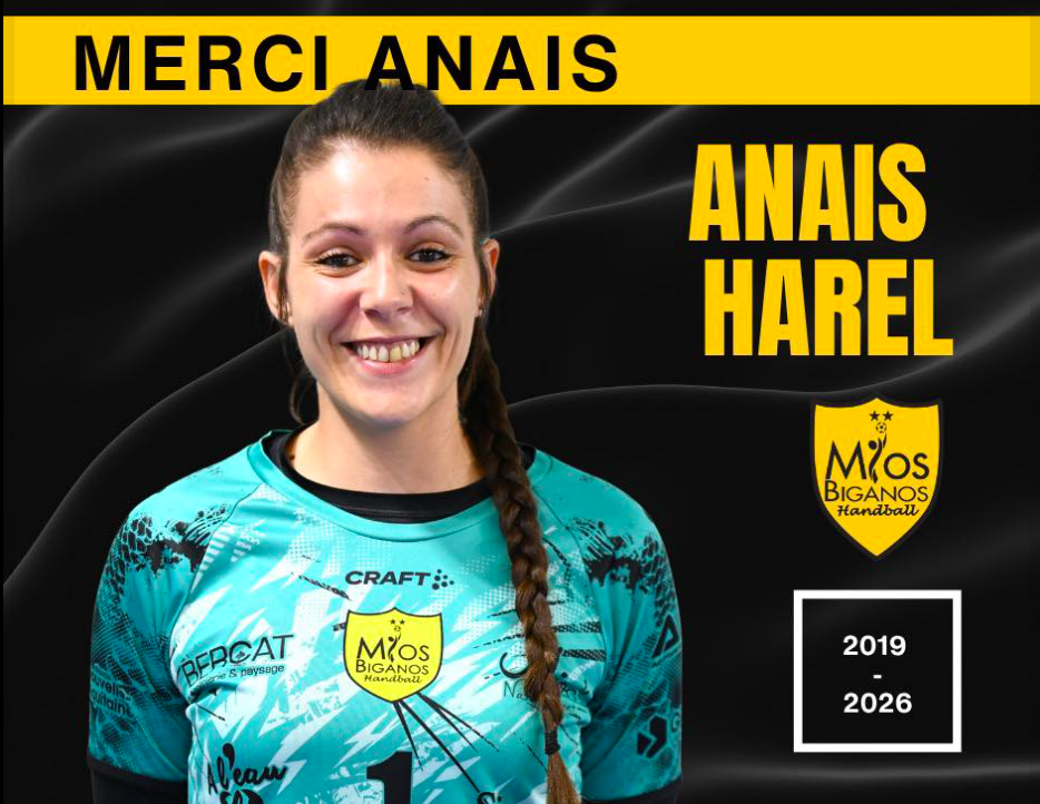 Nationale 1 - Anais Harel (US Mios Biganos) raccroche son maillot de gardienne