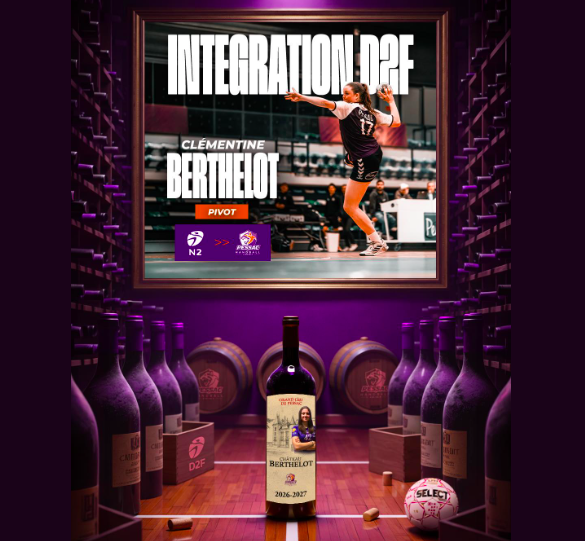 Transfert - SPUC - Clémentine Berthelot de la N2 à la D2