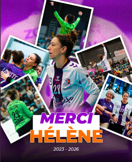 D2 - Hélène Falcon (Stade Pessacais UC HB) arrête sa carrière