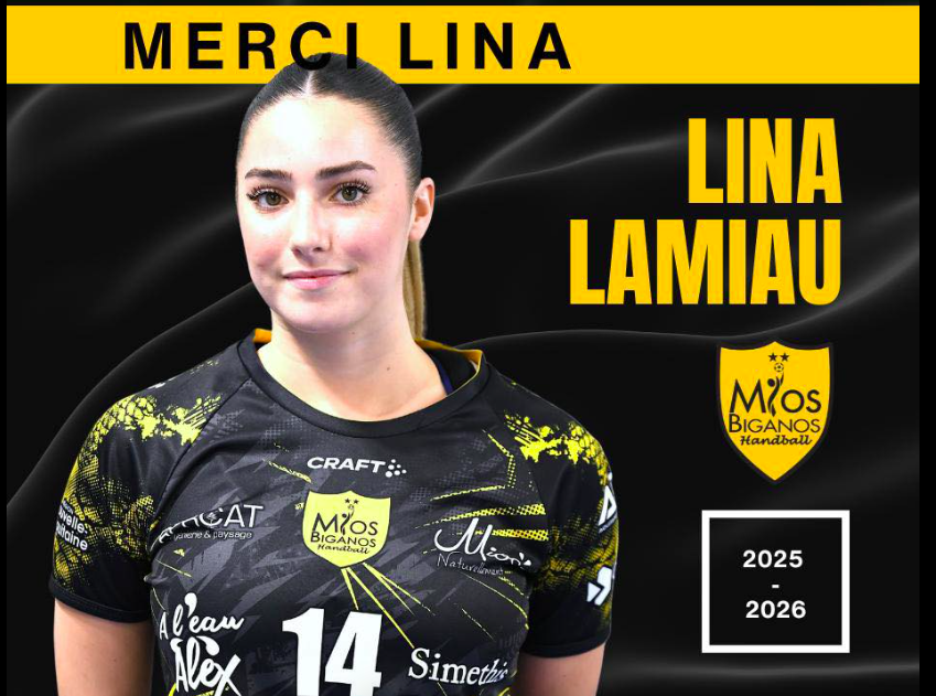 Nationale 1 - Départs - Lina Lamiau quitte l'US Mios Biganos