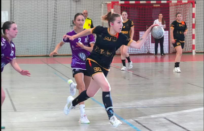 Highlights - Excellence régionale - Poule B - J22 - Justine Parolin (CM Floirac Cenon HB) a soigné sa sortie
