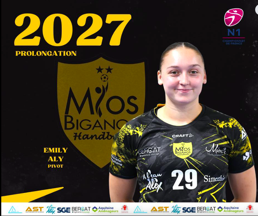 Nationale 1 - Prolongation - Emily Aly toujours miossaise