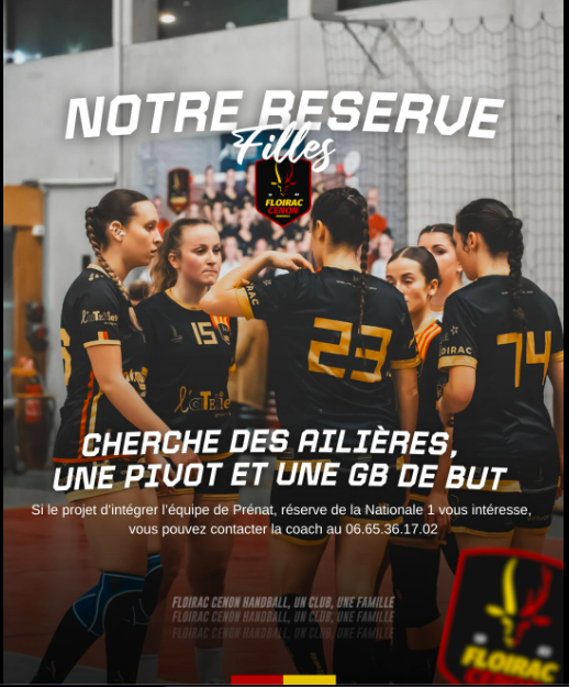 Le CM Floirac Cenon recrute