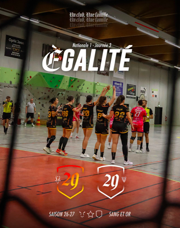 Nationale 1 - J3 - Premier point pour le CM Floirac Cenon