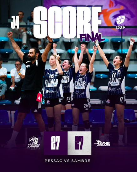 Division 2 - J4 - Pessac arrache le nul