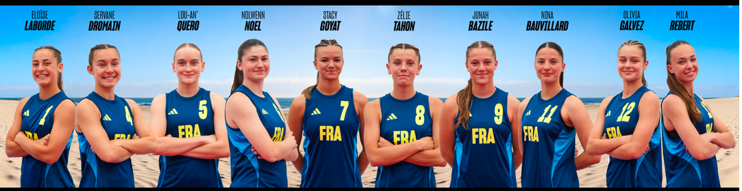 Beach Handball - U17 France - Les Girondines en force
