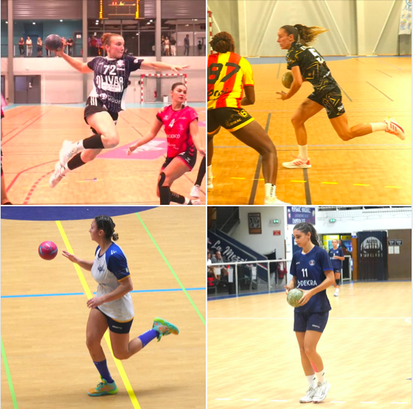 Les Stats d'Olivier Dumon - Championnats nationaux séniors - Le Top 5 pour 4 joueuses de champ