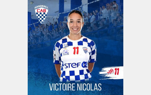 Transfert : le retour de Victoire Nicolas à Bègles