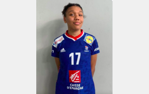 France U18 - Mélissa Chantely (Mérignac HB) invaincue avec les Bleuettes 