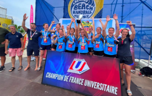 Beach Handball - Un titre pour l'Université de Bordeaux 