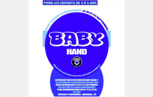 Infos Clubs - Découverte du Baby Hand aux Girondins de Bordeaux Bastide HC 