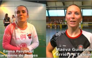 Reportage - N3T - J3 - Emma Perchicot (Bruges 33 HB) :  On a bien couru  ; Maëva Guillerme (Eysines HC) :  Collectivement, c'était plutôt pas mal   