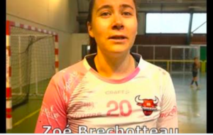 Reportage - N3T - J5 - Zoé Brechotteau (Bruges 33 HB) :  Belle cohésion d'équipe 