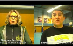 Reportage - Prénationale - Poule B - J10 - Maureen Zuccaro (US Mios Biganos HB) :  Pour nous c'est une victoire ; Marc Benharoun (Villenave HBC) :  Un match équilibré 