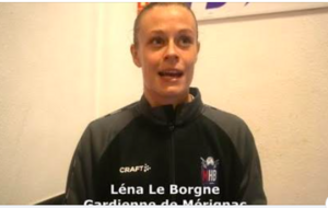 Reportage - LFH - J14 - Léna Le Borgne (MHB) :  C'était juste fou ! 