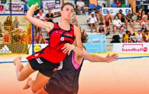 Beach Handball - Trois Girondines au stage national 