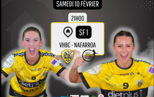 Prénationale - Poule B - J13 - Villenave HBC (4/26 pts) / US Nafarroa HB (6/21 pts) - Samedi - 21h -