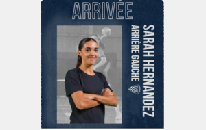 Transfert N1/D2 - Sarah Hernandez sous le damier bèglais