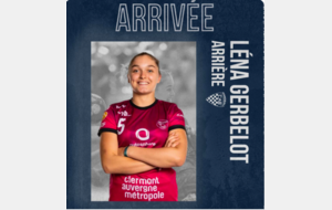 Transfert D2 - Léna Gerbelot passe de Clermont à Bègles 