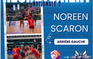 N2 - Recrutement - Noreen Scaron passe de Pessac à Lège 